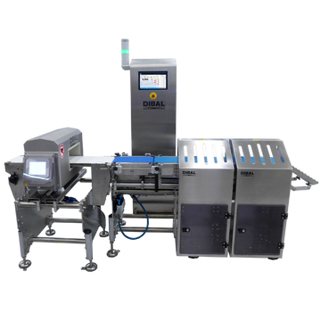 Combi 5000 Dibal — control de peso y detección de metales