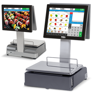 Báscula comercial Dibal CS-2200 Neo UX DC Etiquetas 2"