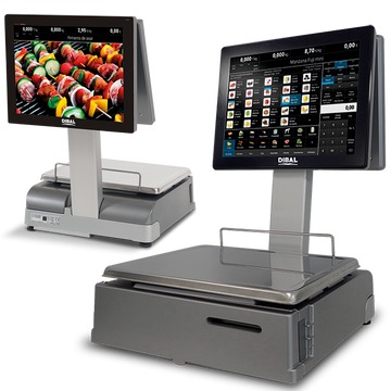 Báscula comercial Dibal CS-2200 Neo UX DC Tickets 3"