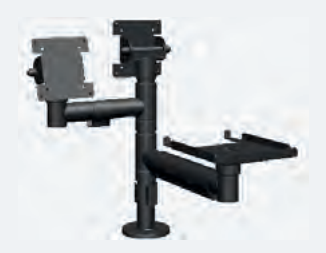 Sistema VESA CS Modular Dibal con impresora