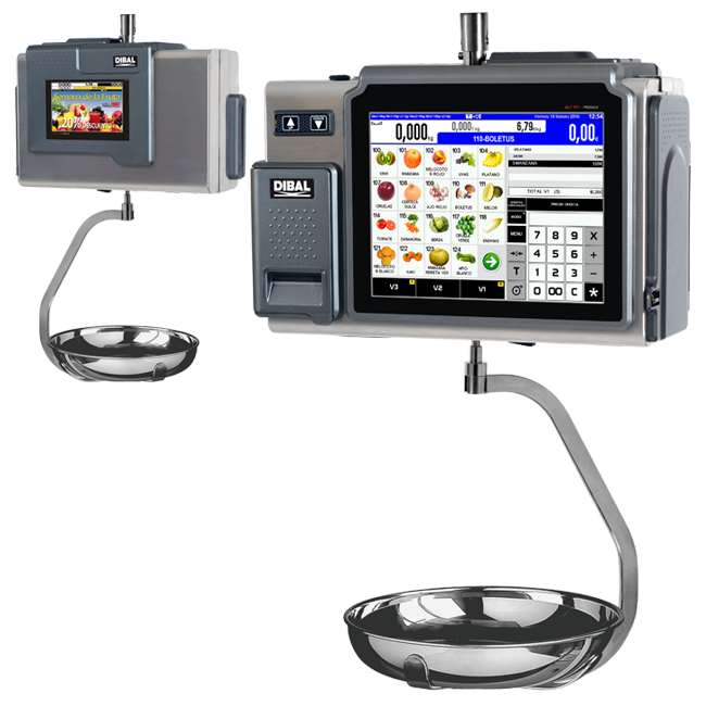 Báscula Dibal D-900 colgante inox