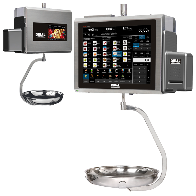 Báscula Dibal CS-2200 W colgante inox