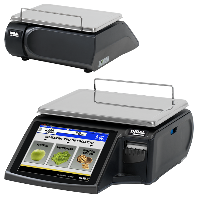 Báscula Dibal D-900 plana autoservicio