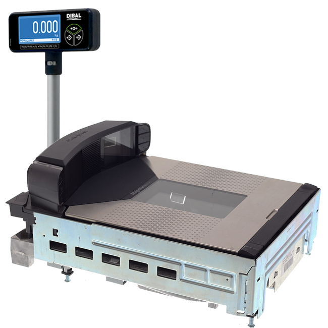 Kit de pesaje Dibal KS-400 con escáner integrado