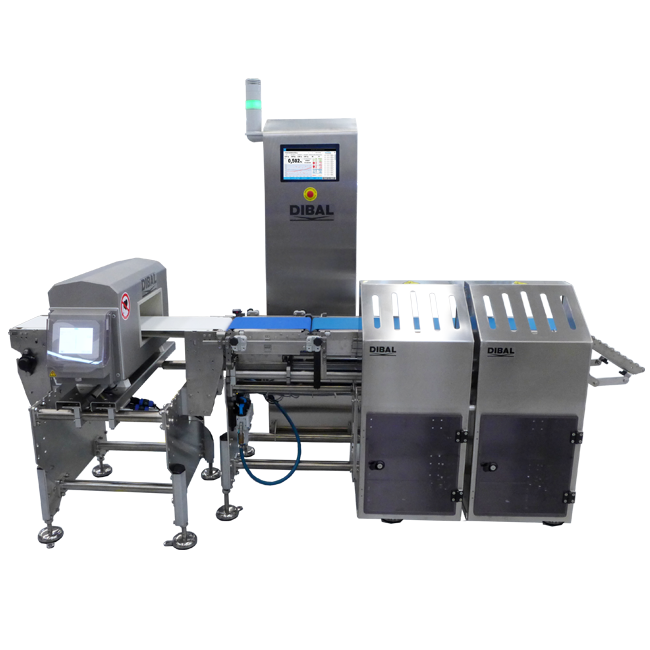 dibal combi 5000 control de peso deteccion de metales