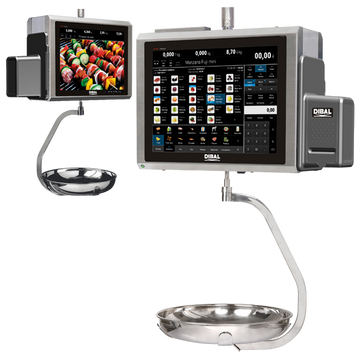 Báscula colgante INOX Dibal CS-2200 Neo UX doble impresora