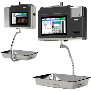 Balanza colgante Dibal CS-3150 Neo UX INOX, impresora de tickets