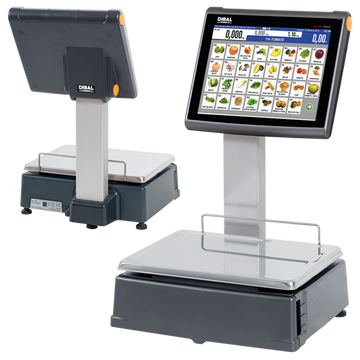 Balanza Dibal D-900 Doble Cuerpo Autoservicio