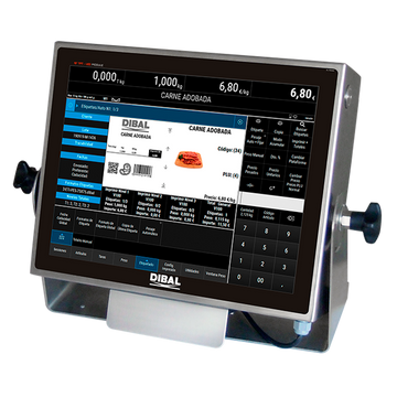 Indicador PC táctil Dibal VT-1200