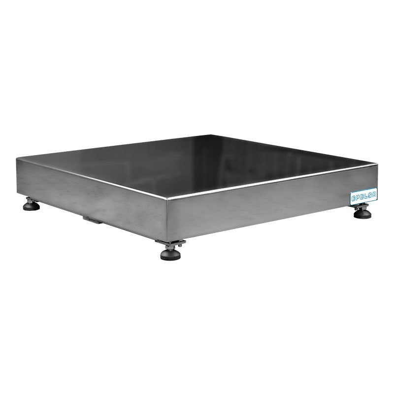 Plataforma de pesaje Epelsa M60I de 60 × 60 cm en inox AISI-316